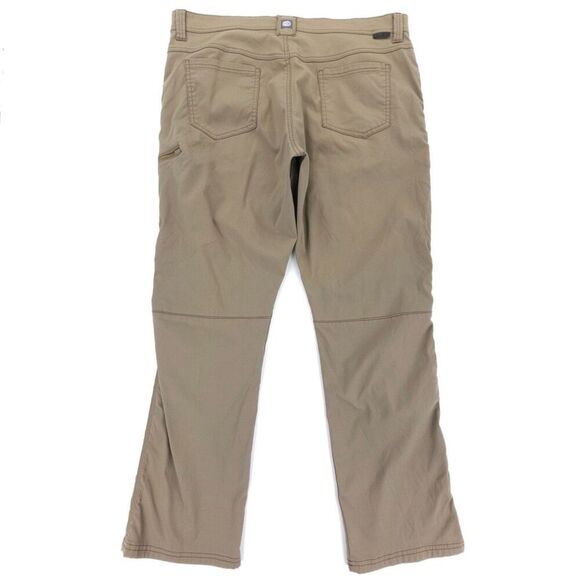 NEW Wrangler ATG Straight Leg Side Zip Utility Pants Mens 40x30 Gorpcore Khaki - Picture 5 of 7